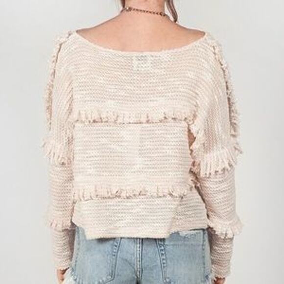 Misa Los Angeles Sofya Sweater - Black Multi - XS - Picture 4 of 13